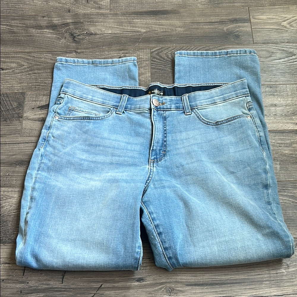 Lee Blue Straight Leg Jeans Classic Denim